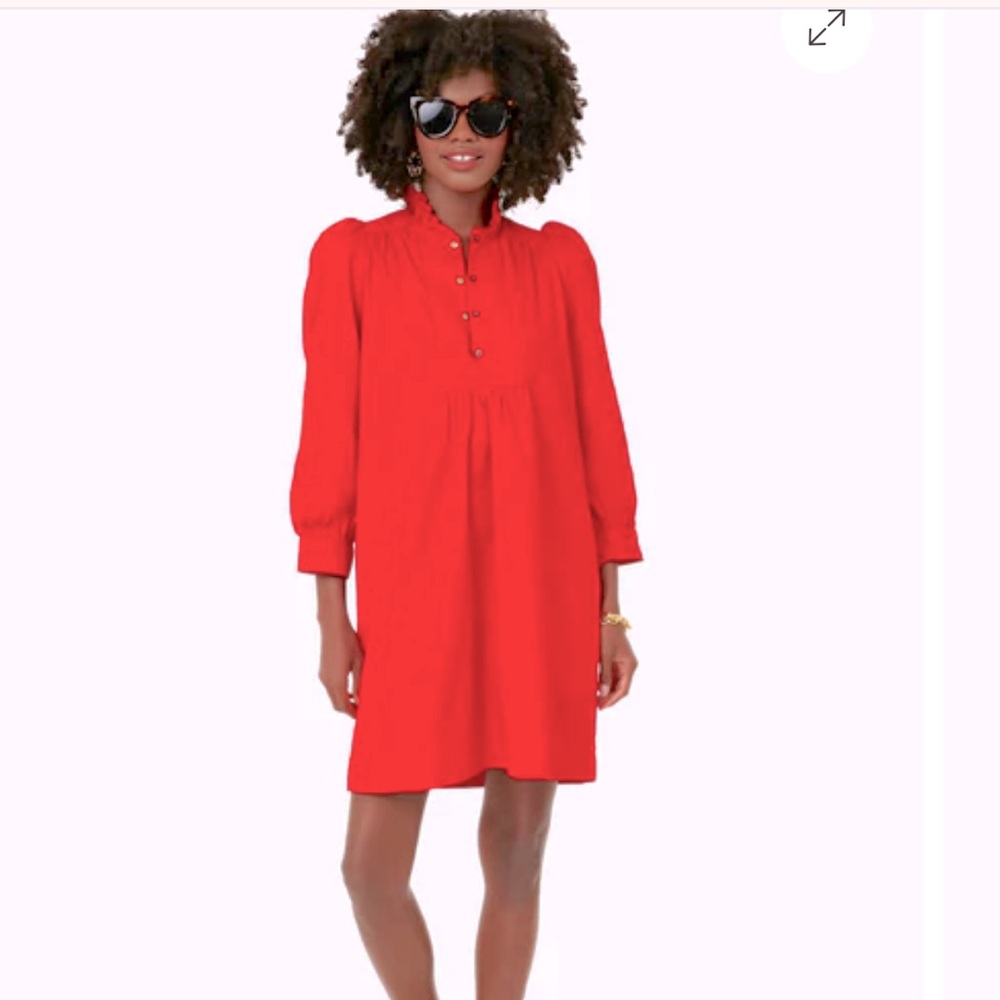 Tuckernuck Pomander Place red Claiborne dress